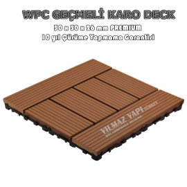 Wpc Tile Deck Composite Geçmeli Plastik Fiyatları