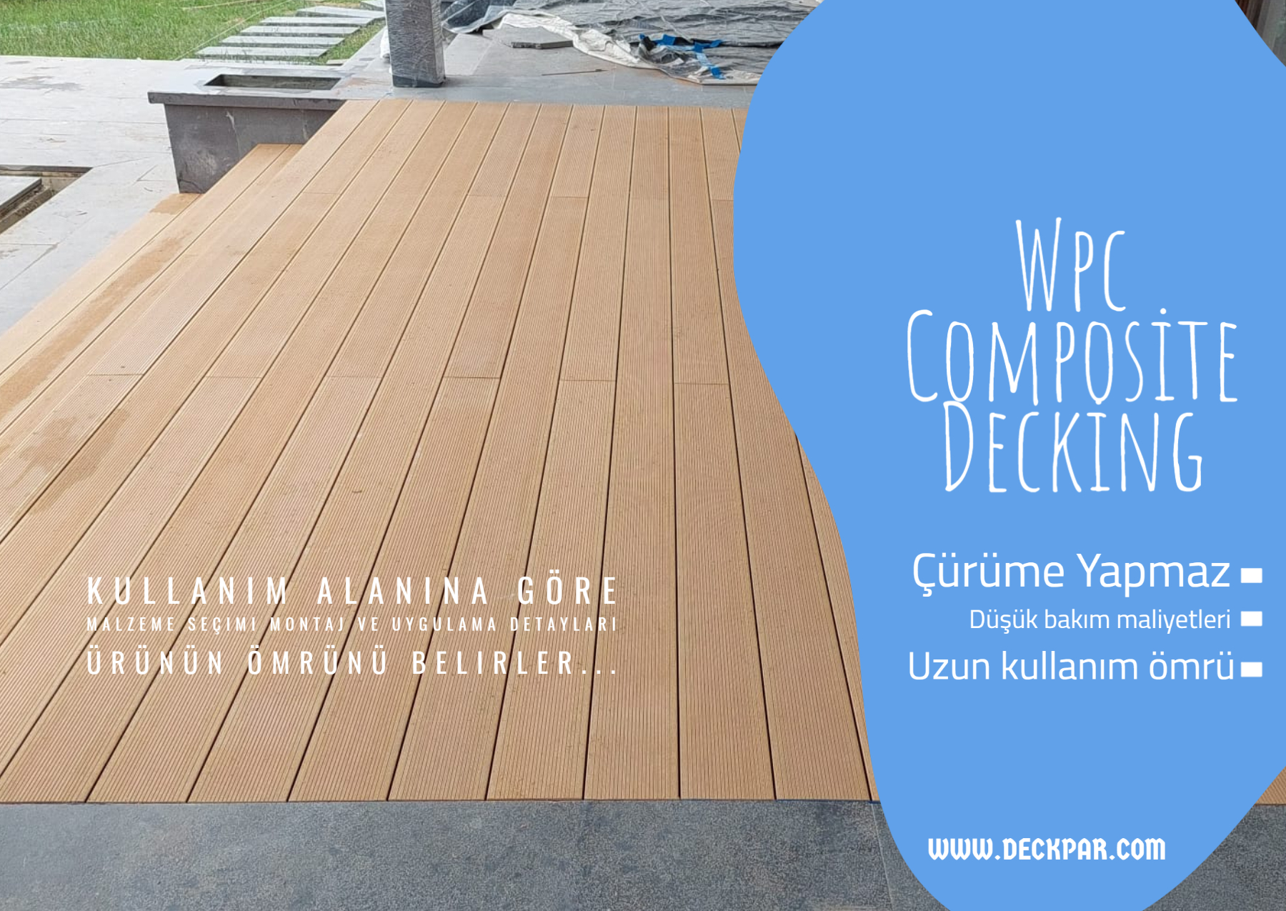 WPC Decking Süresi Ne Kadardır?