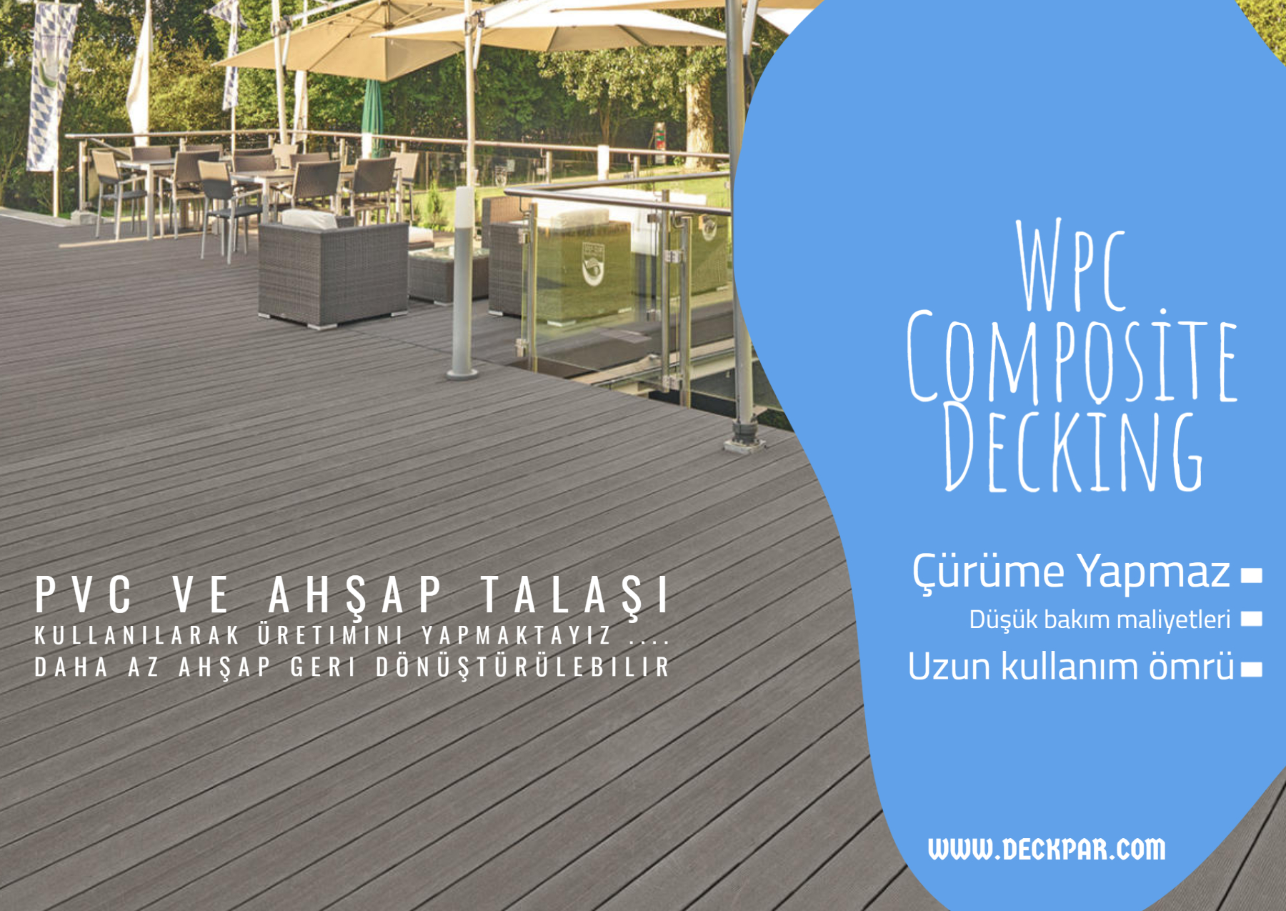 Neden WPC Decking çevre dostu?