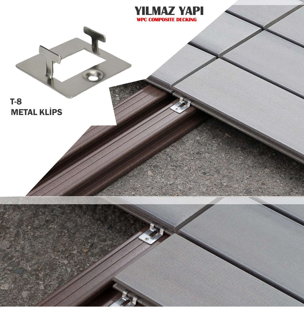 Metal Deck Montaj Klips Fiyatı