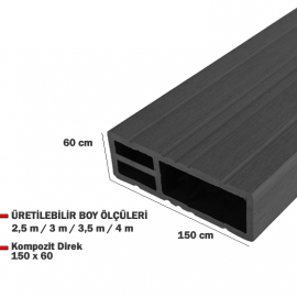 Kompozit Ahşap Mertek 150/60